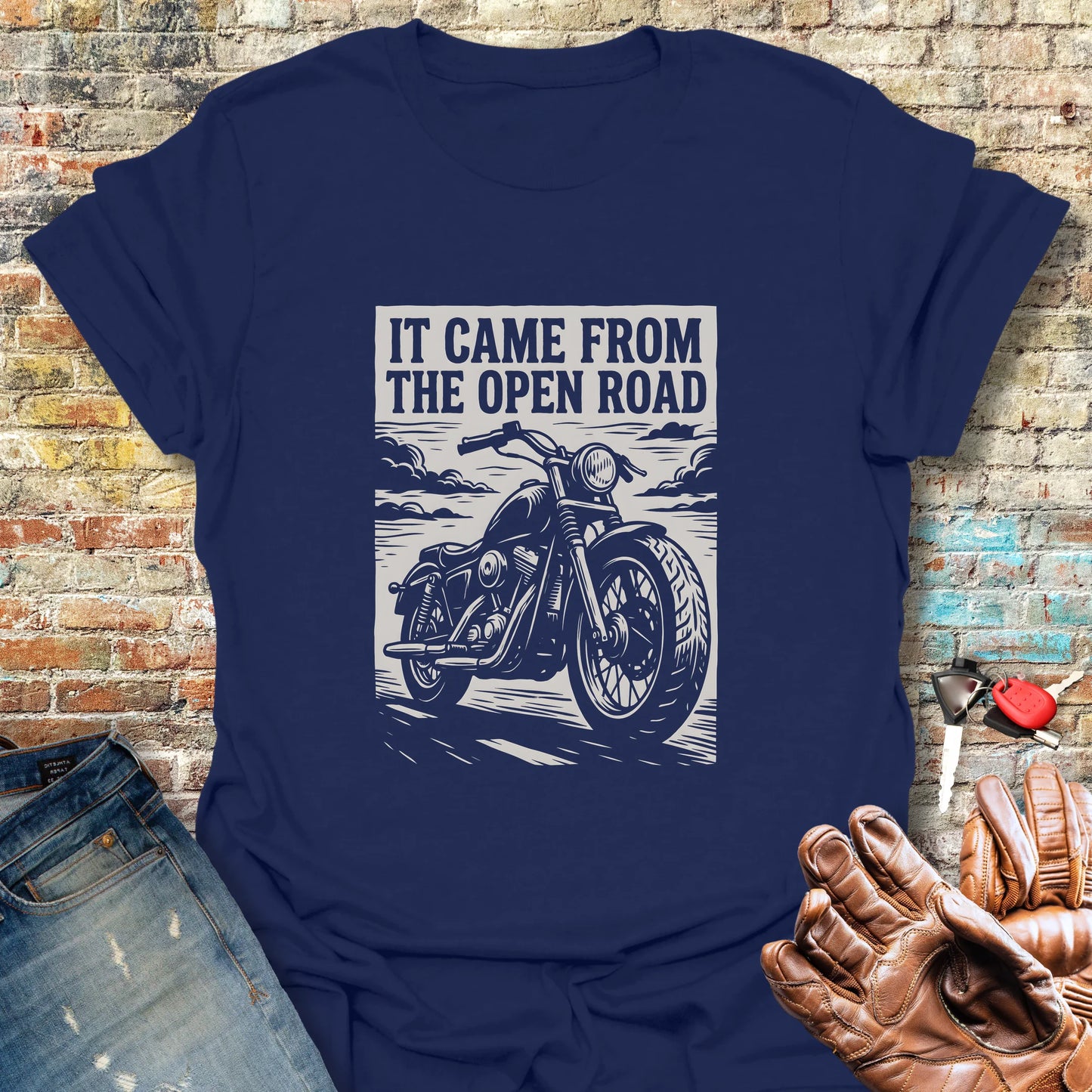 It Came From the Open Road T-Shirt - Navy