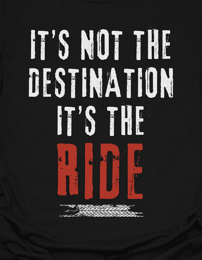 It's not the destination, it's the ride!