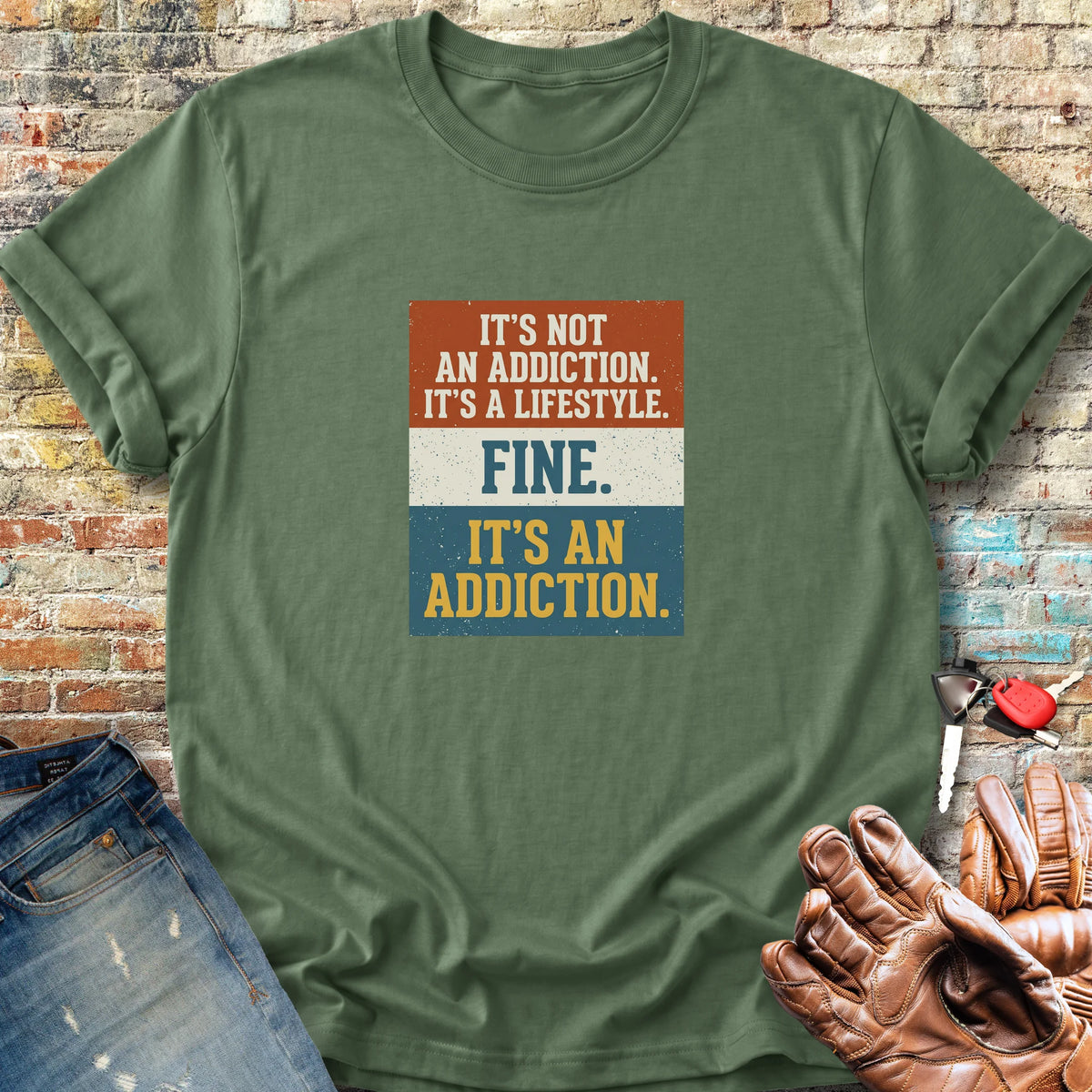 It's a Lifestyle Classic T-Shirt - Military Green