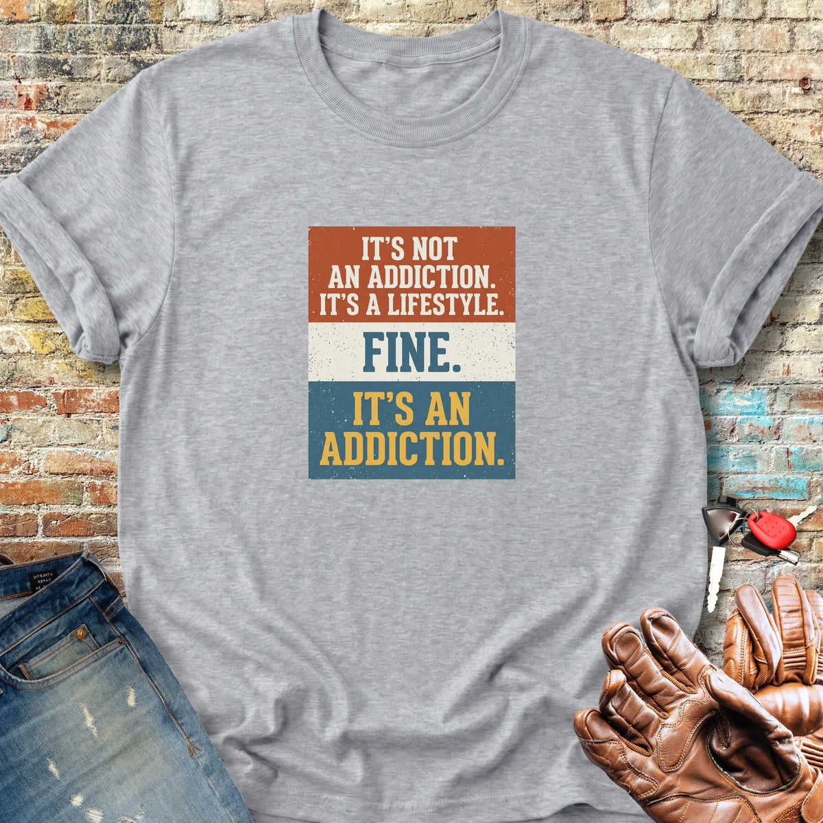 It's a Lifestyle Classic T-Shirt - Sport Grey