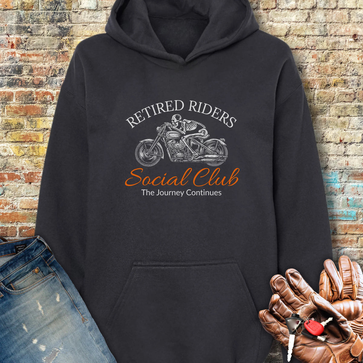 Journey Continues Hoodie - Black