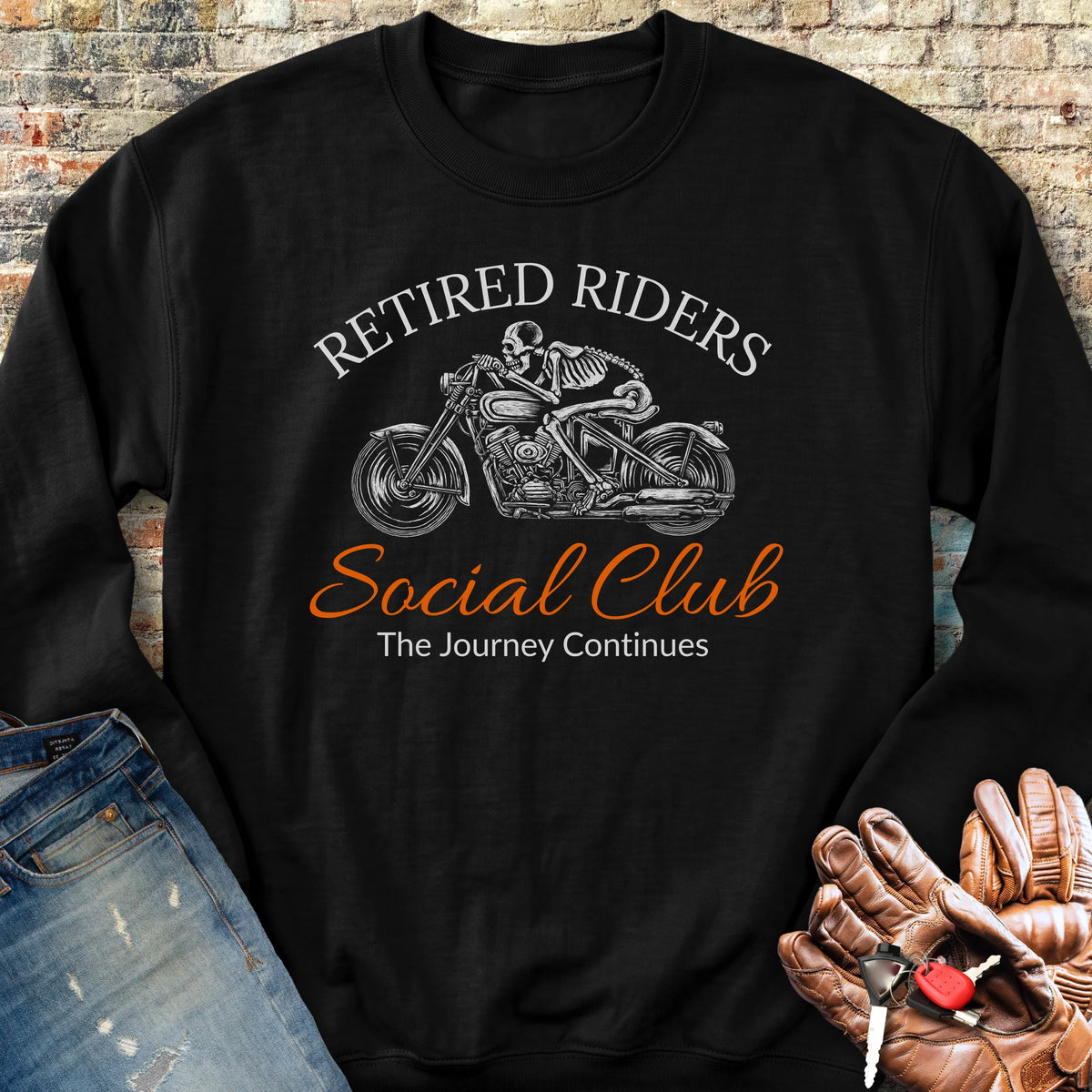 Journey Continues Sweatshirt - Black