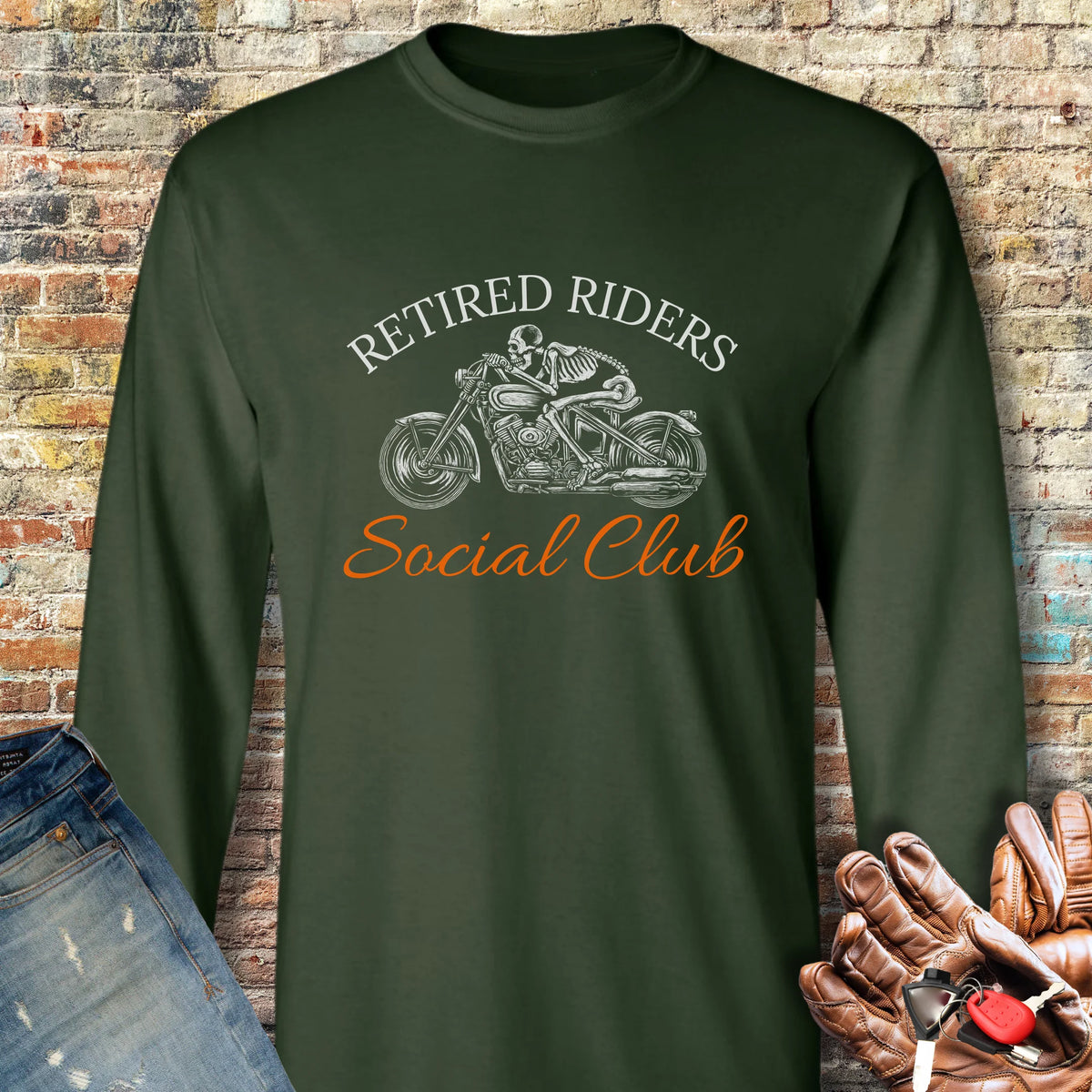 Journey Continues Long Sleeve T-Shirt - Forest Green