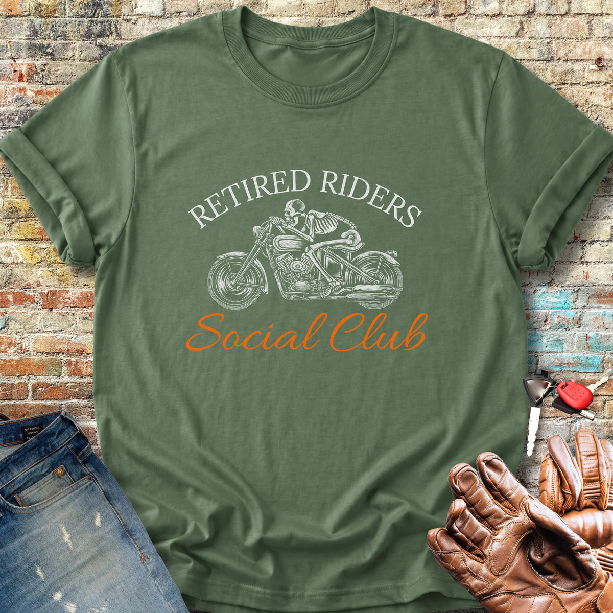 Journey Continues Classic T-Shirt - Military Green