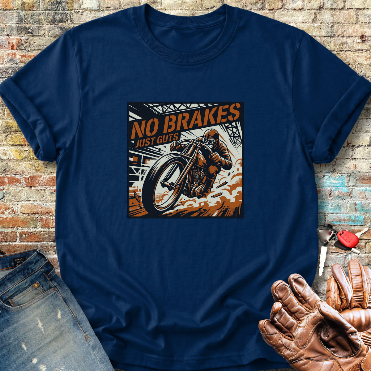 Just Guts Classic T-Shirt - Navy