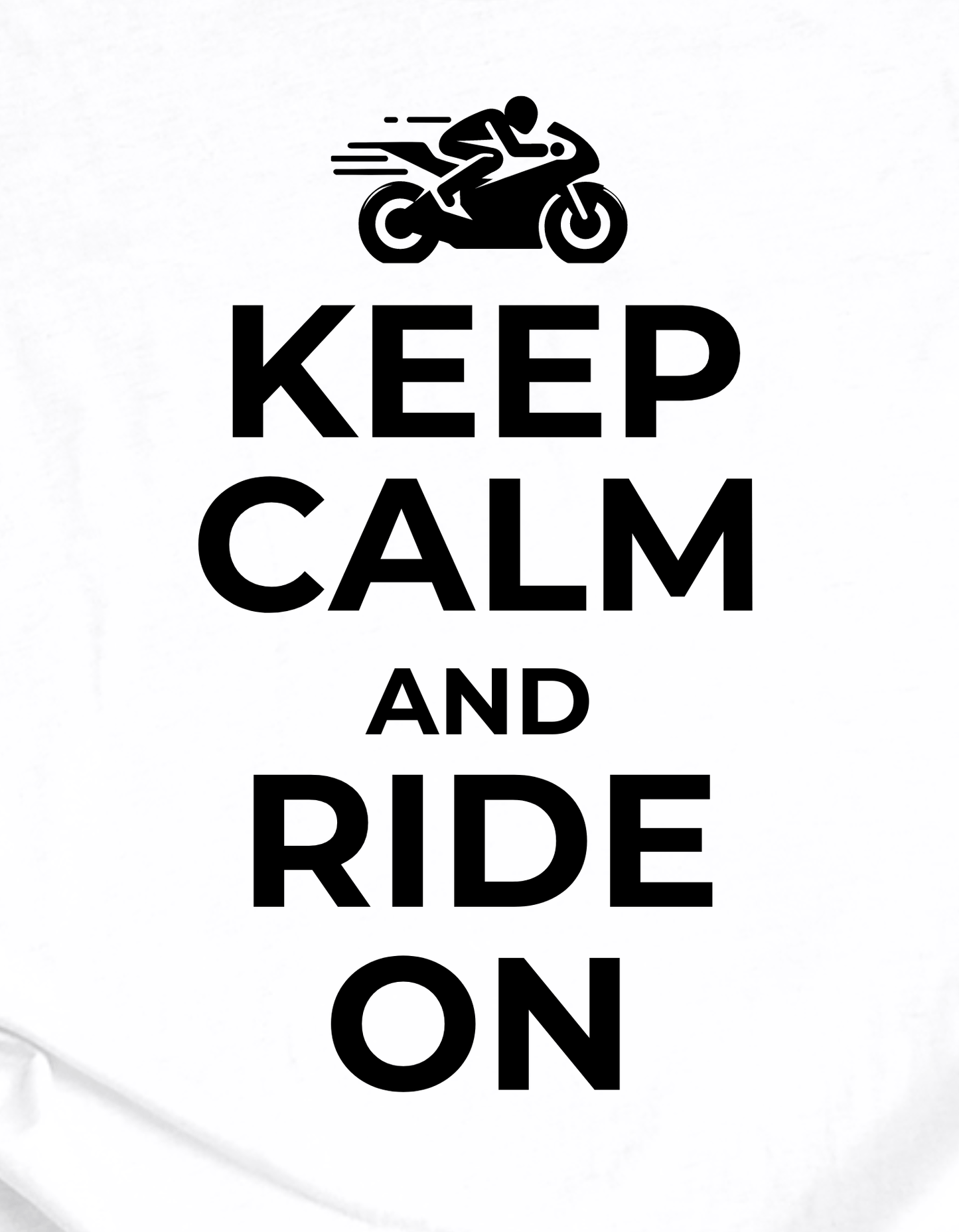 Keep Calm and Ride On (BC3001)