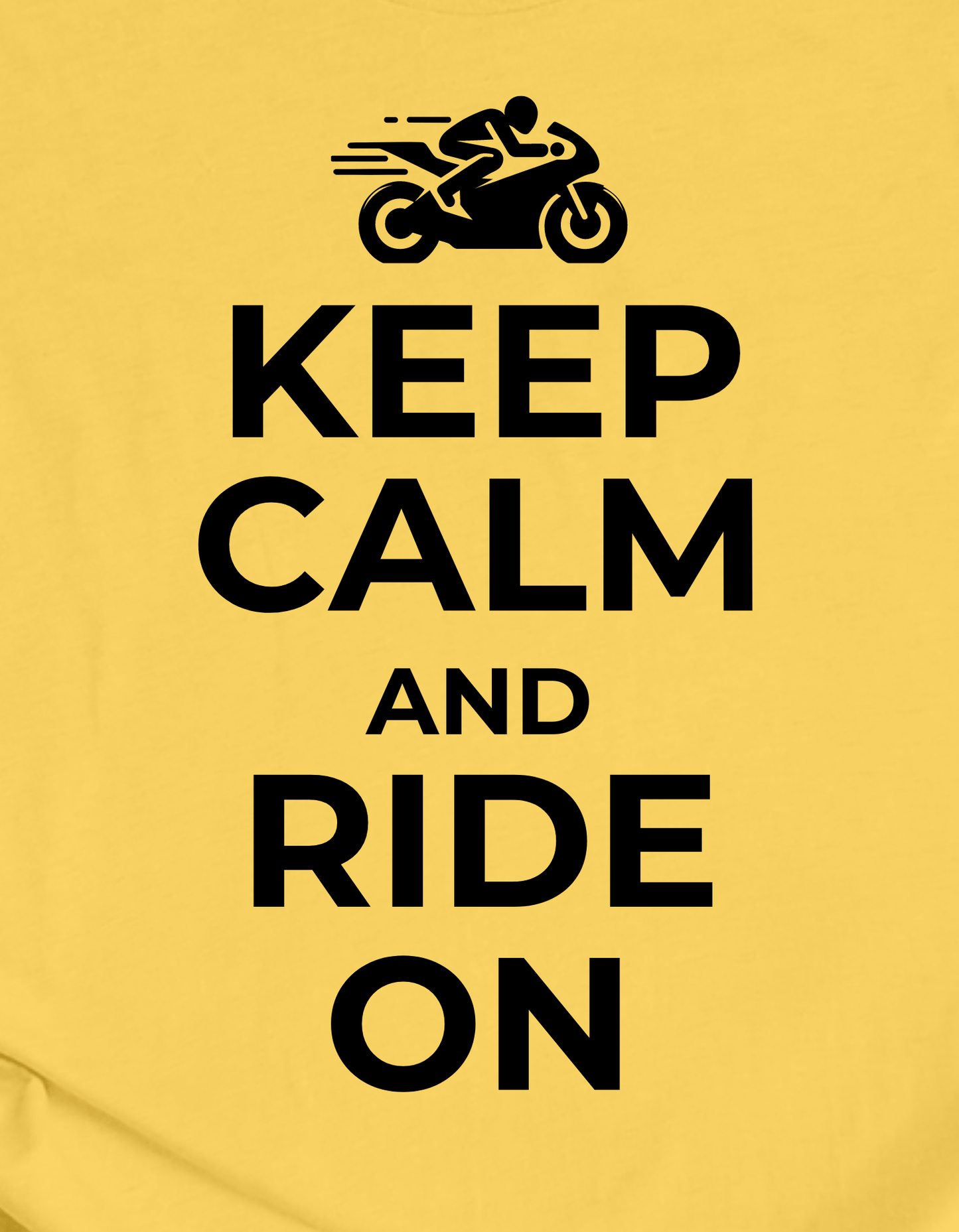 Keep Calm and Ride On (BC3001)