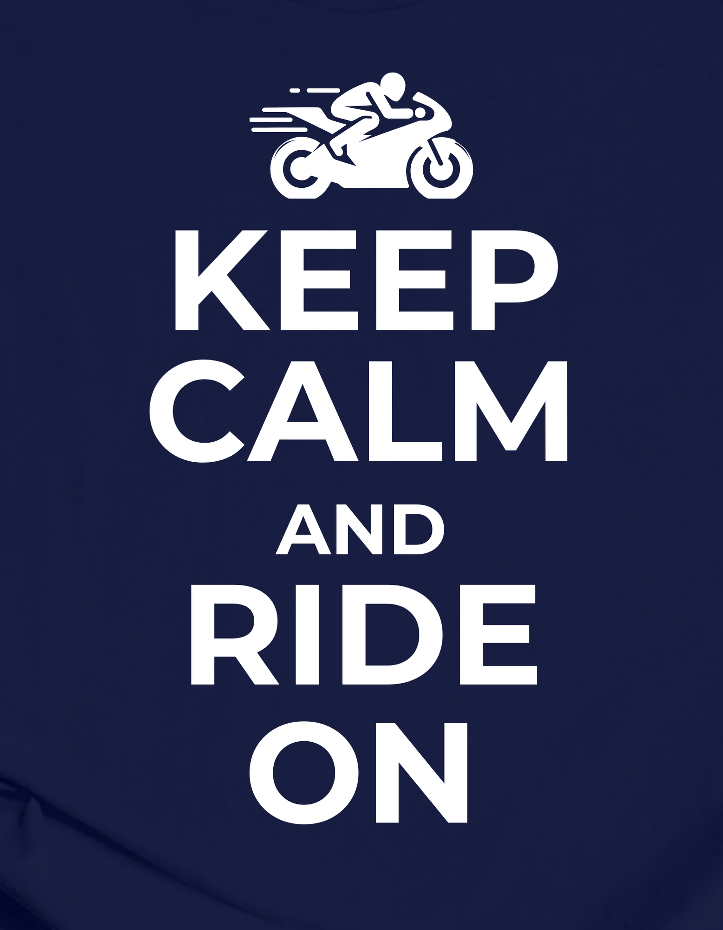 Keep Calm and Ride On (BC3001)