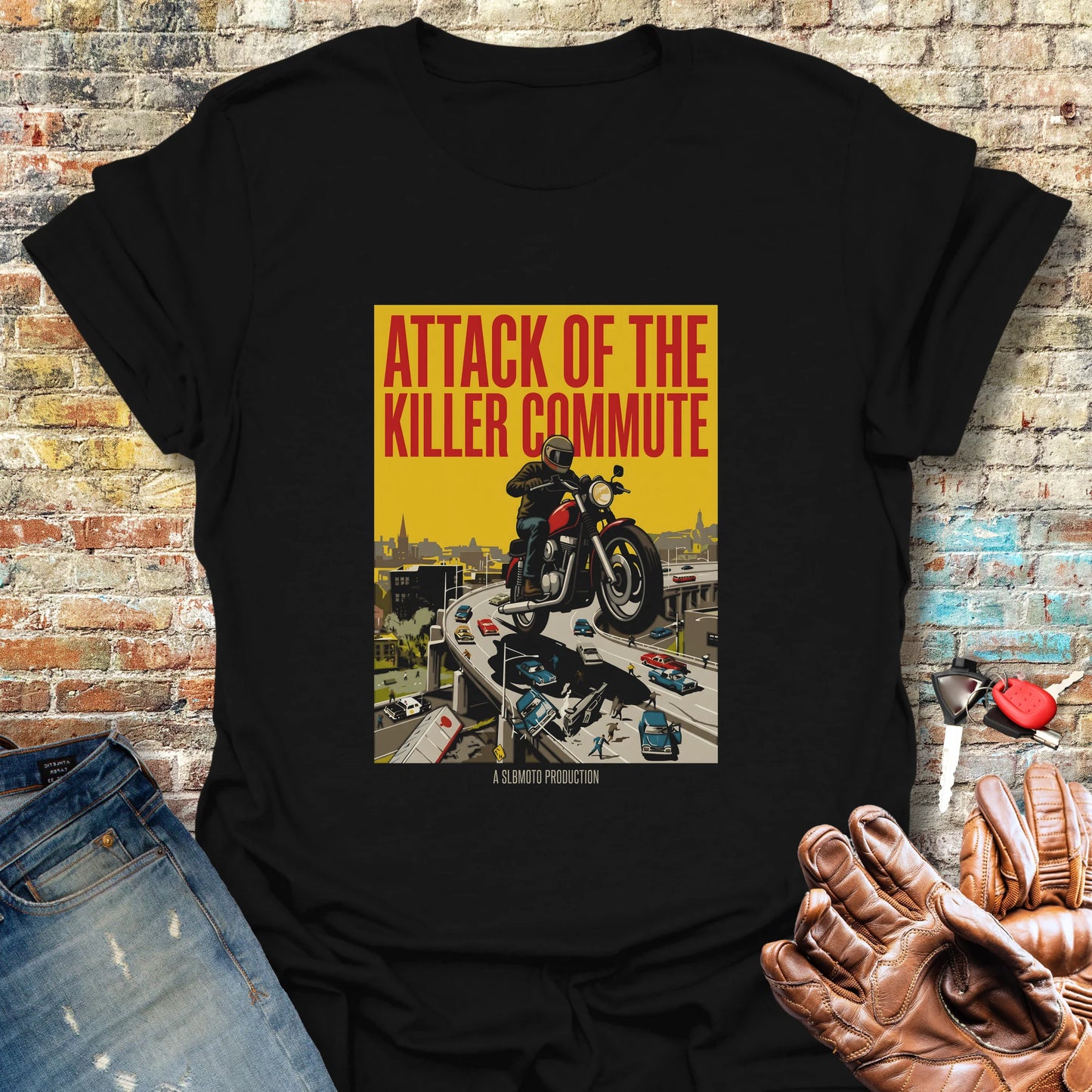 Killer Commute T-Shirt - Black