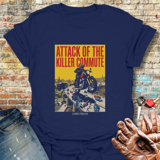 Killer Commute T-Shirt - Navy