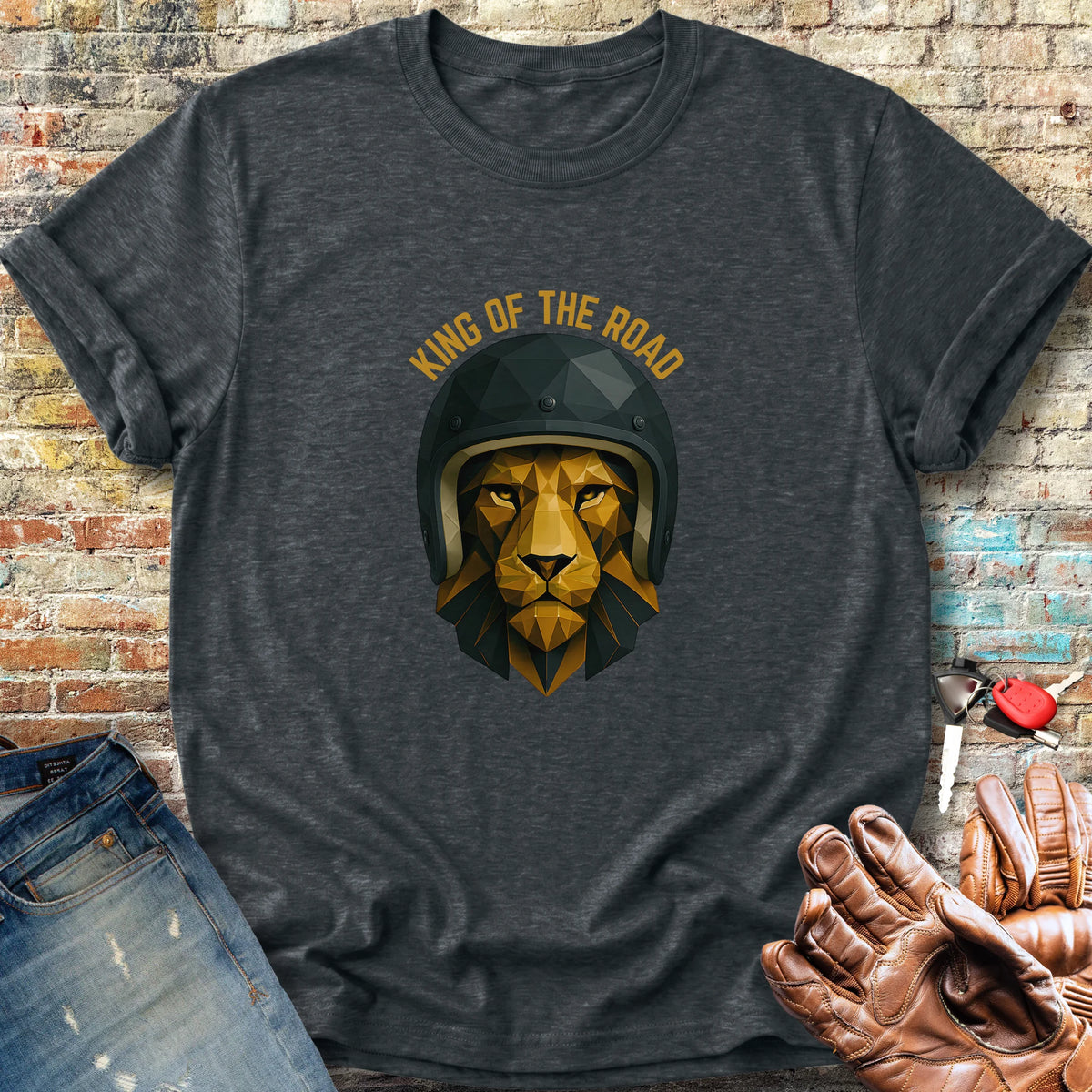 King Of The Road Classic T-Shirt - Dark Heather