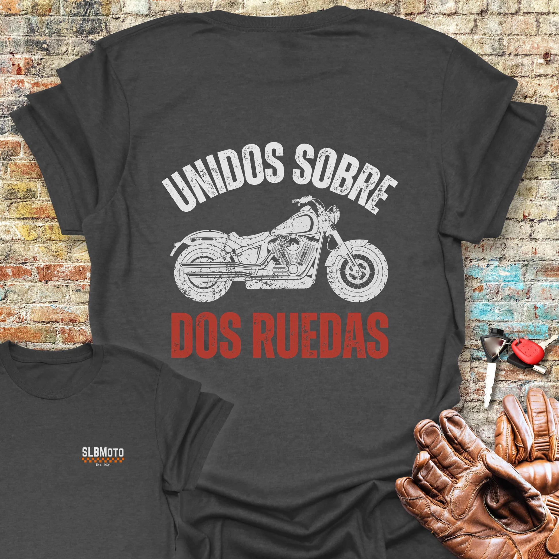La Máquina Back Print T-Shirt - Dark Heather