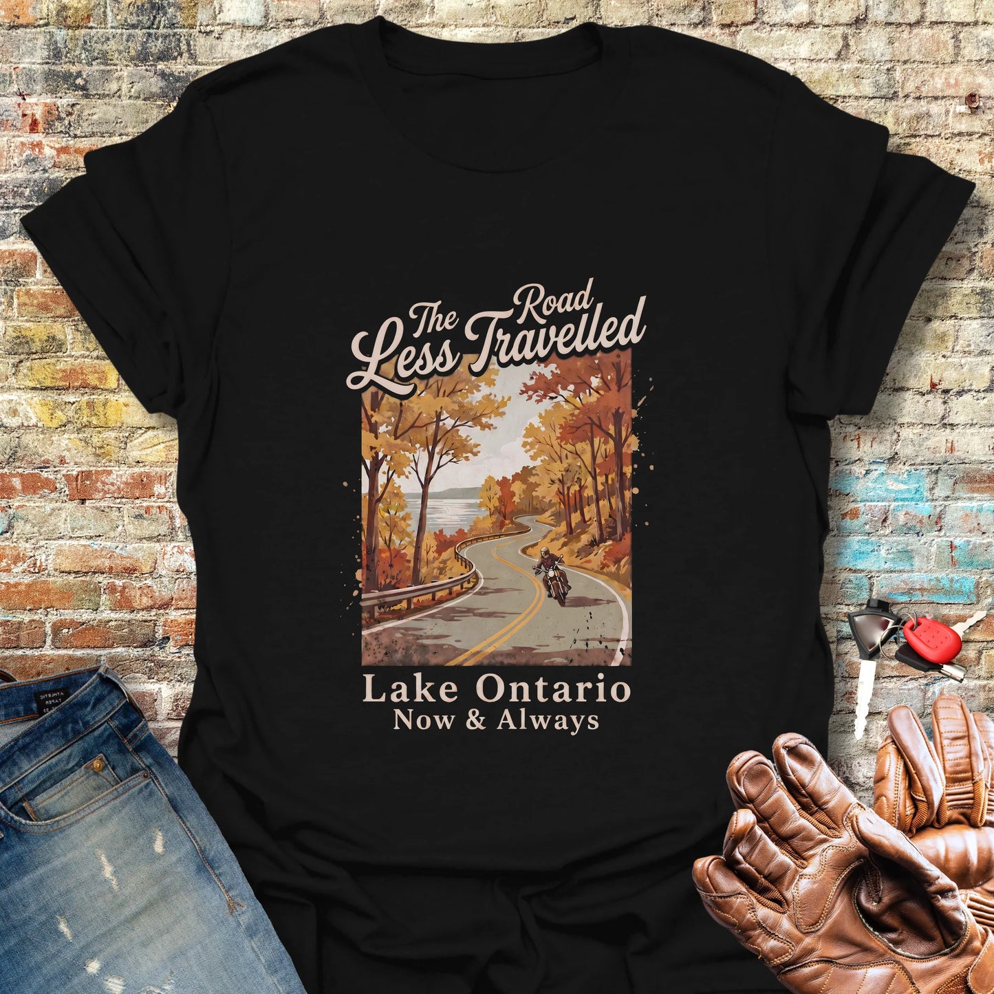 Lake Ontario T-Shirt - Black