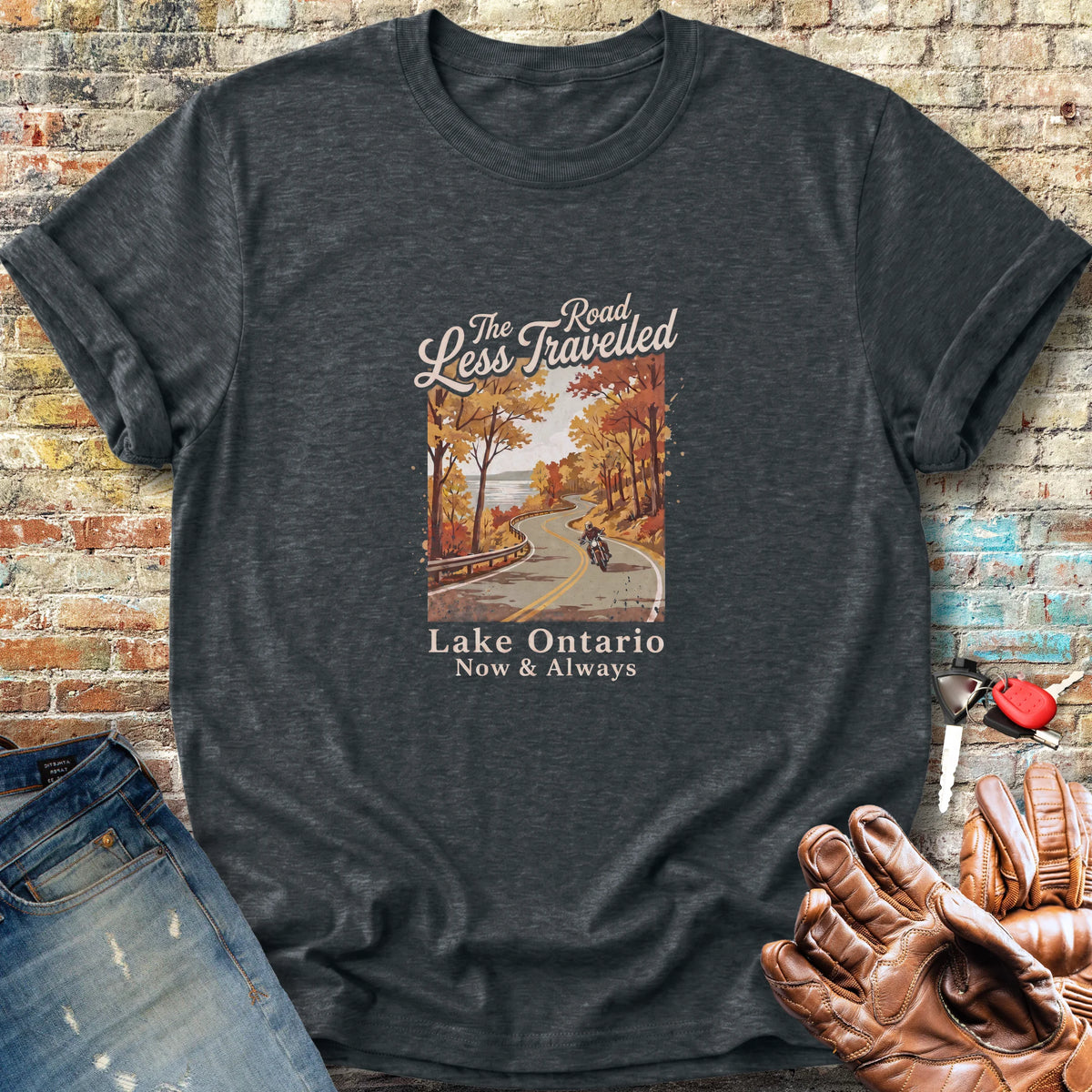 Lake Ontario Classic T-Shirt - Dark Heather