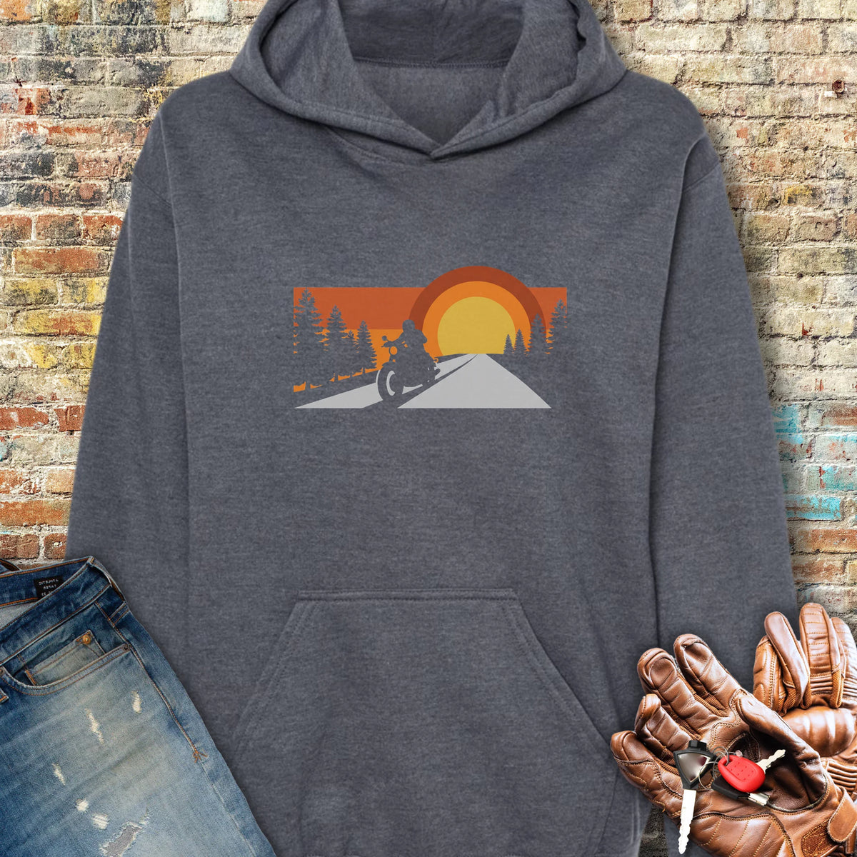 Last Light Hoodie - Dark Heather