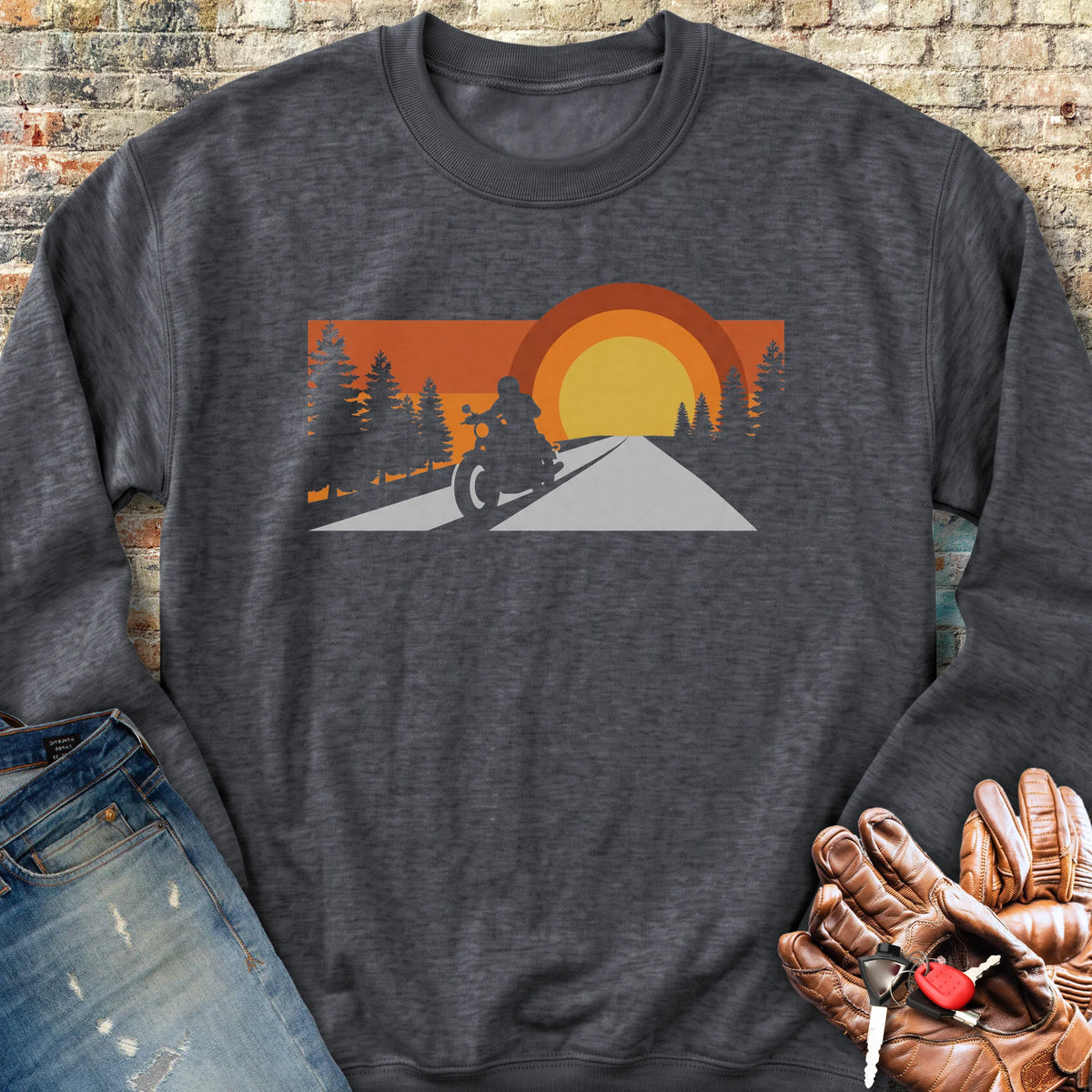 Last Light Sweatshirt - Dark Heather