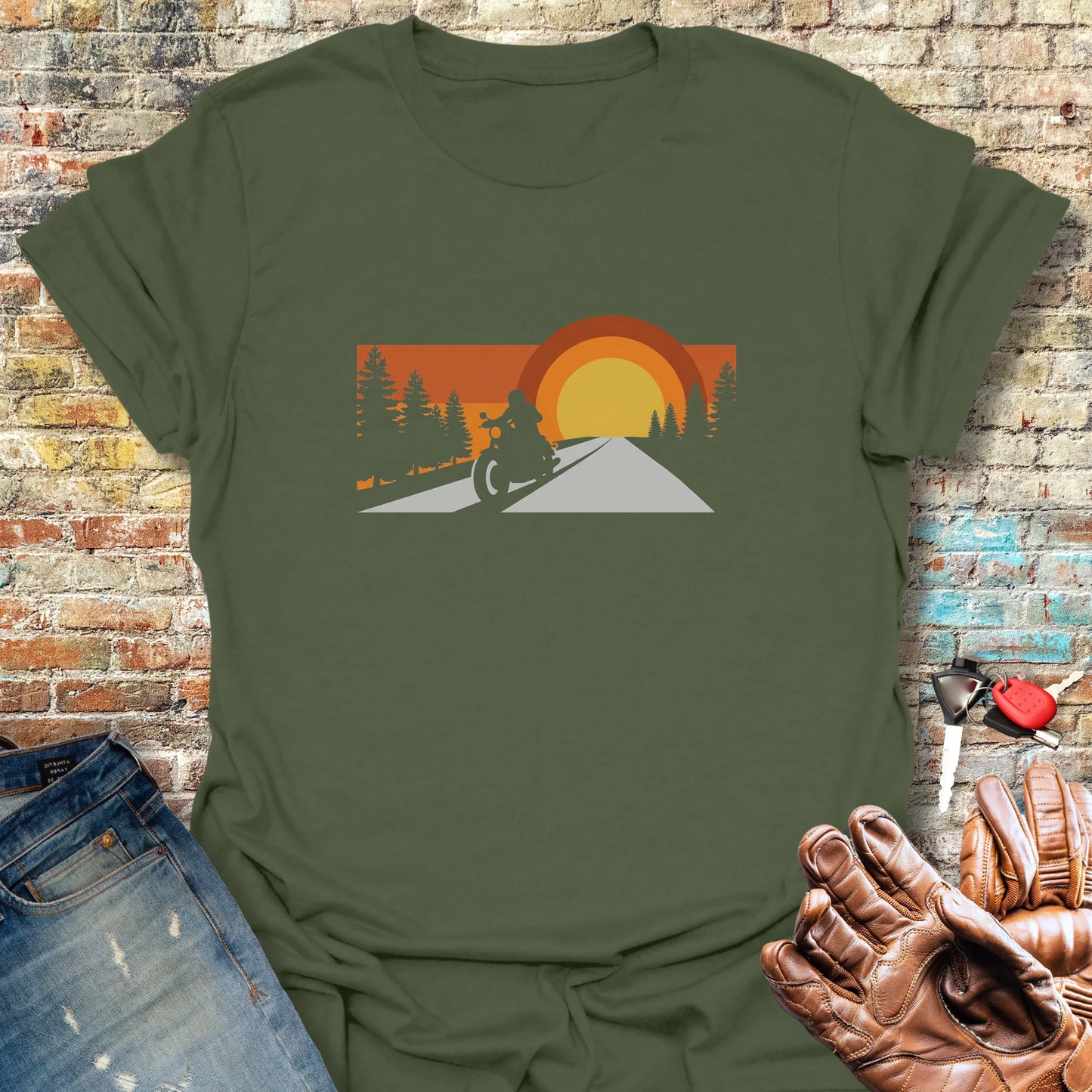 Last Light T-Shirt - Military Green