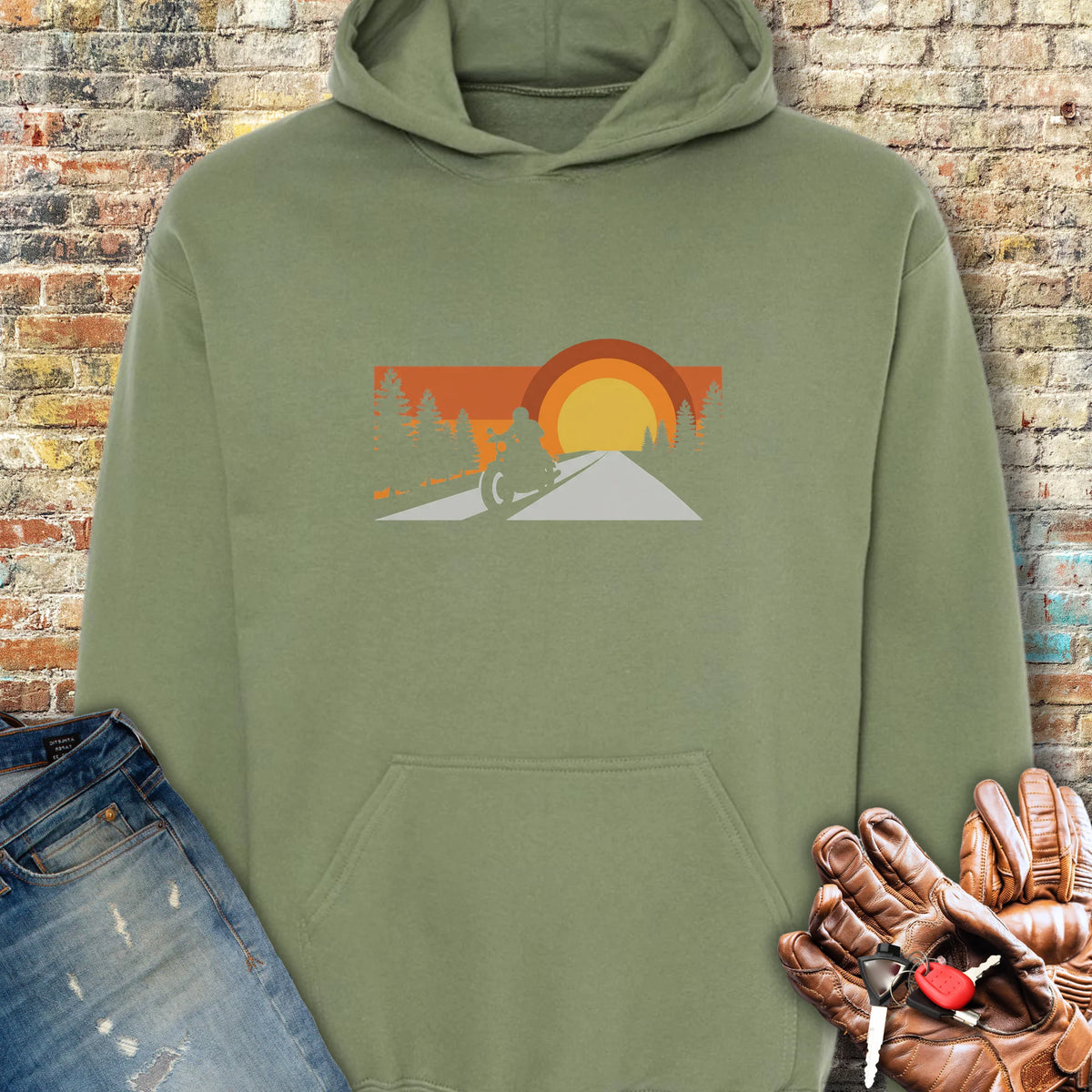 Last Light Hoodie - Military Green