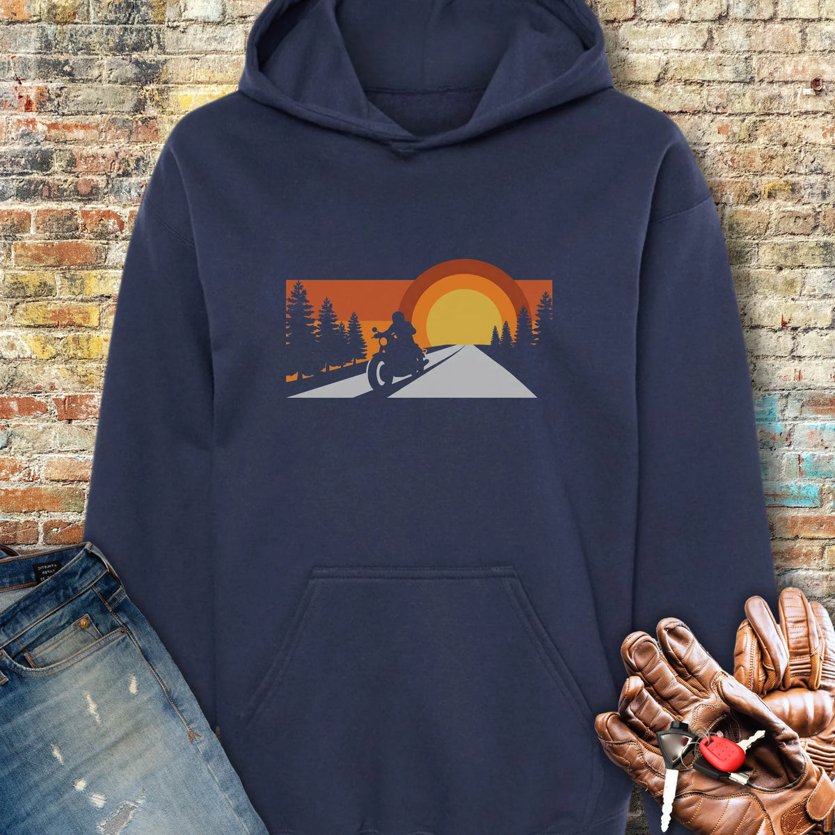 Last Light Hoodie - Navy