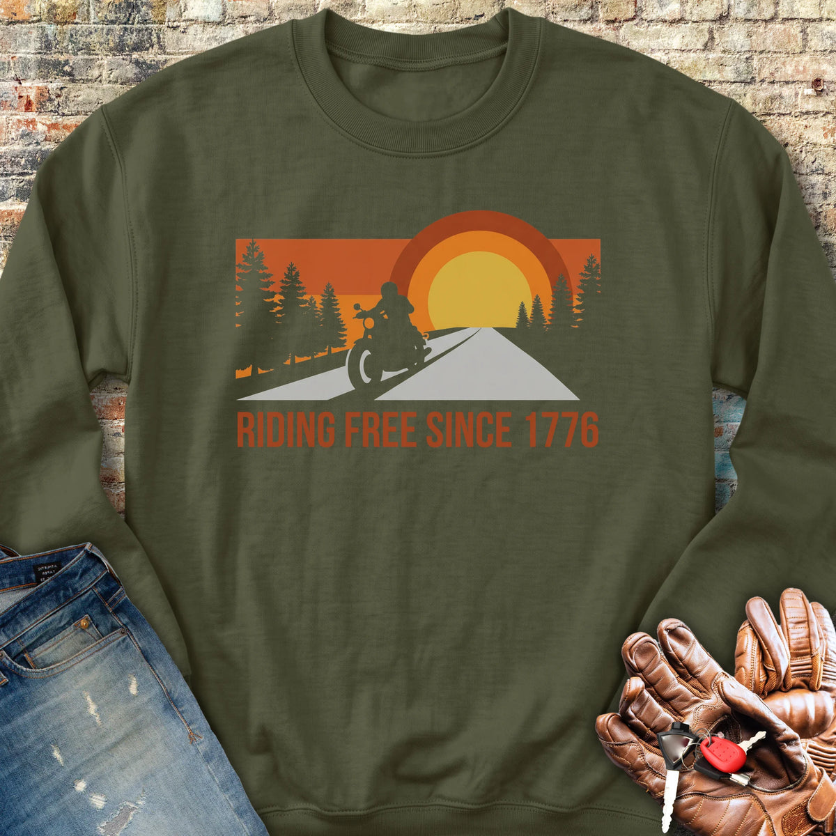 Last Light 250 Sweatshirt - Military Green