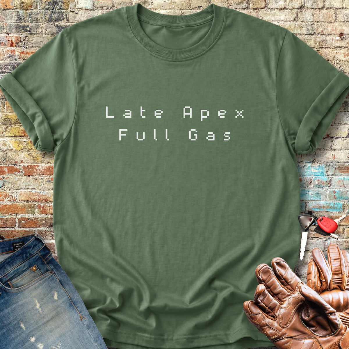 Late Apex Classic T-Shirt - Military Green