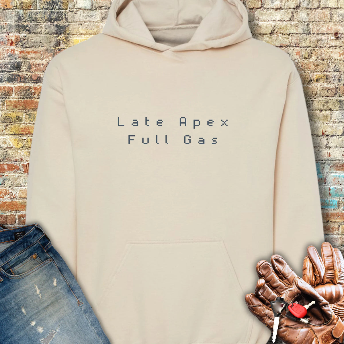Late Apex Hoodie - Sand