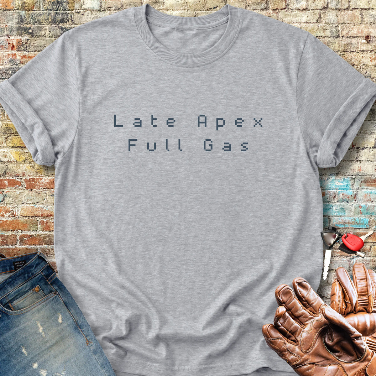 Late Apex Classic T-Shirt - Sport Grey