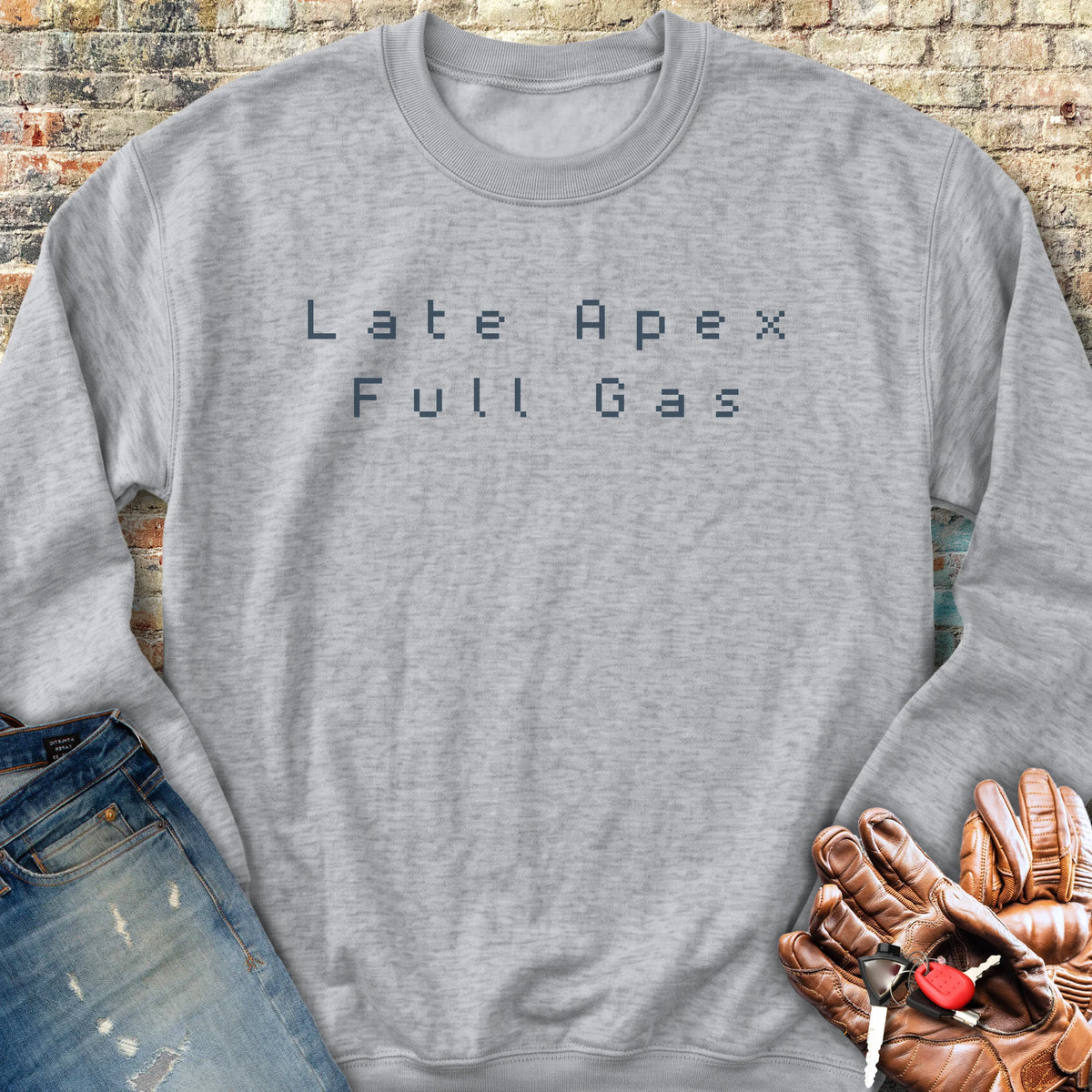 Late Apex Sweatshirt - Sport Grey