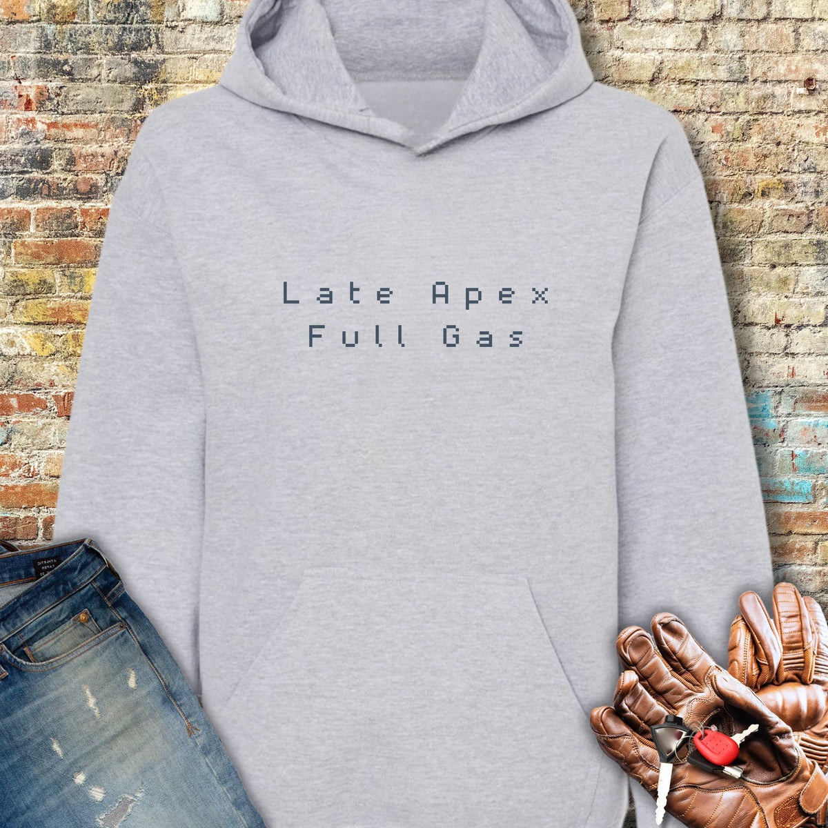 Late Apex Hoodie - Sport Grey