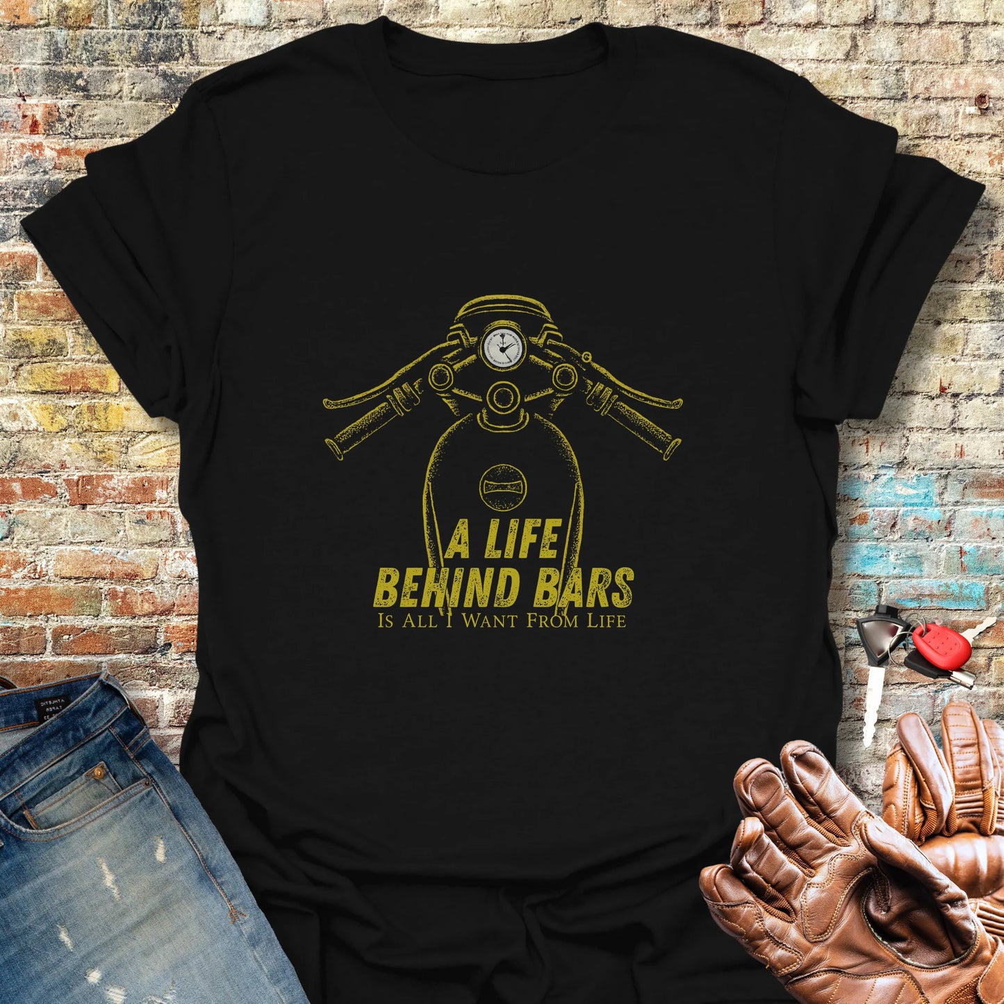Life Behind Bars T-Shirt - Black