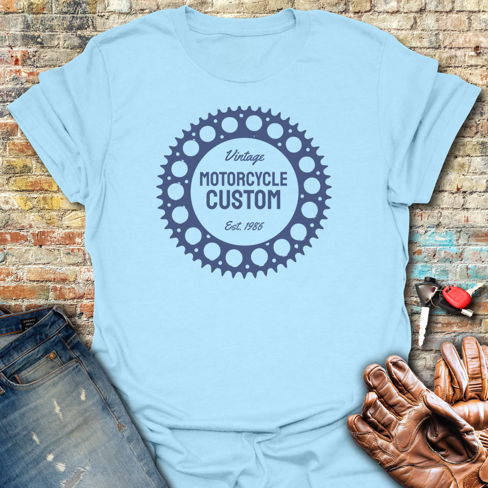 Sprocket T-Shirt - Light Blue