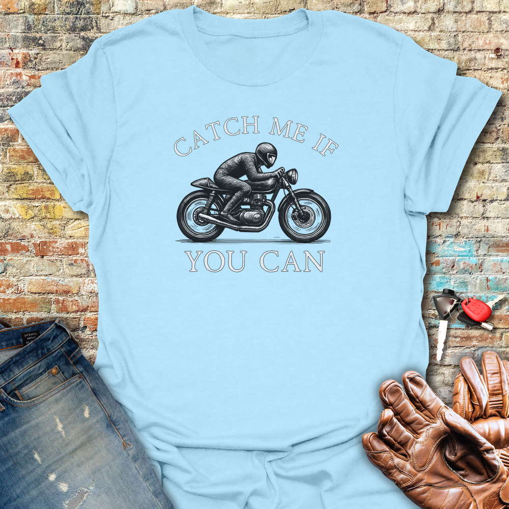 Catch Me T-Shirt - Light Blue