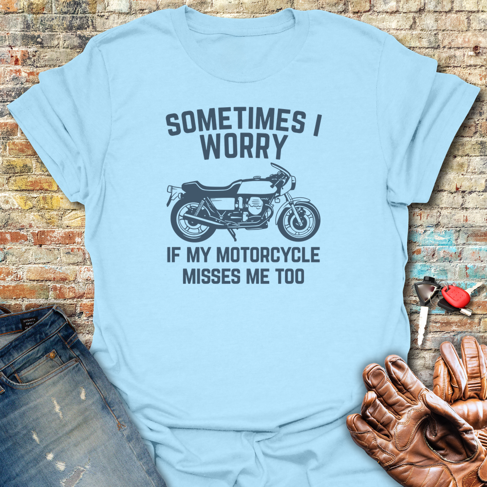 Sometimes Vintage T-Shirt - Light Blue