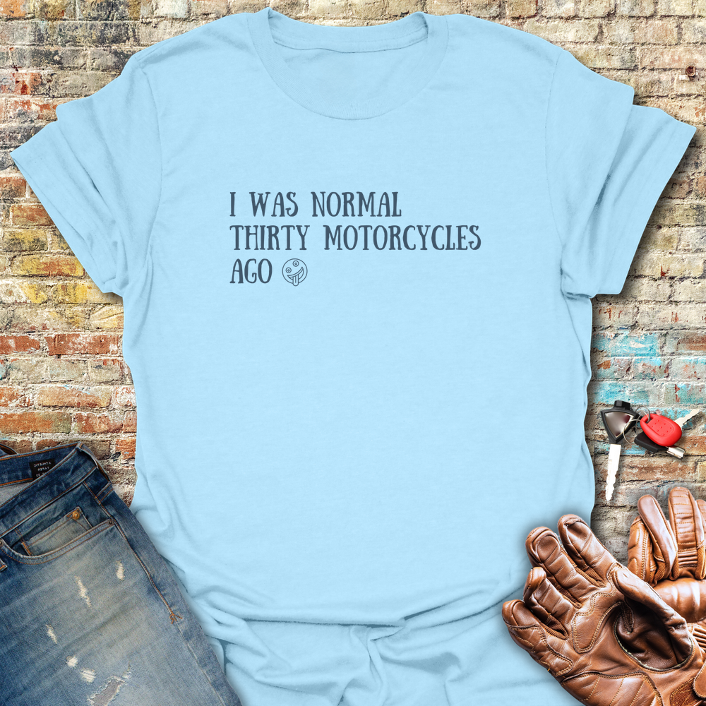 Normal 30 T-Shirt - Light Blue
