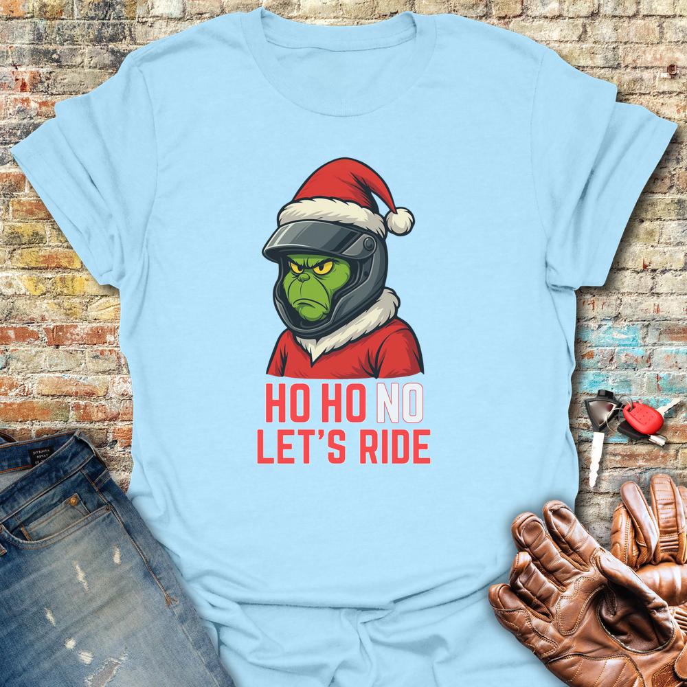 Ho Ho No T-Shirt - Light Blue