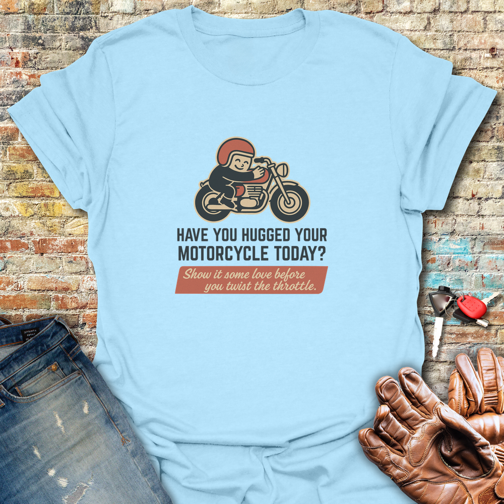 Show It Some Love T-Shirt - Light Blue