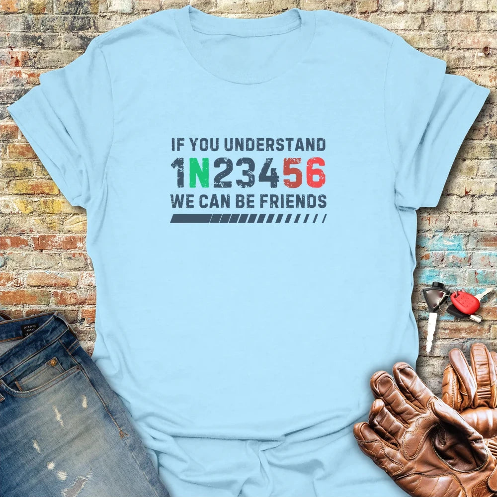 Friends T-Shirt - Light Blue