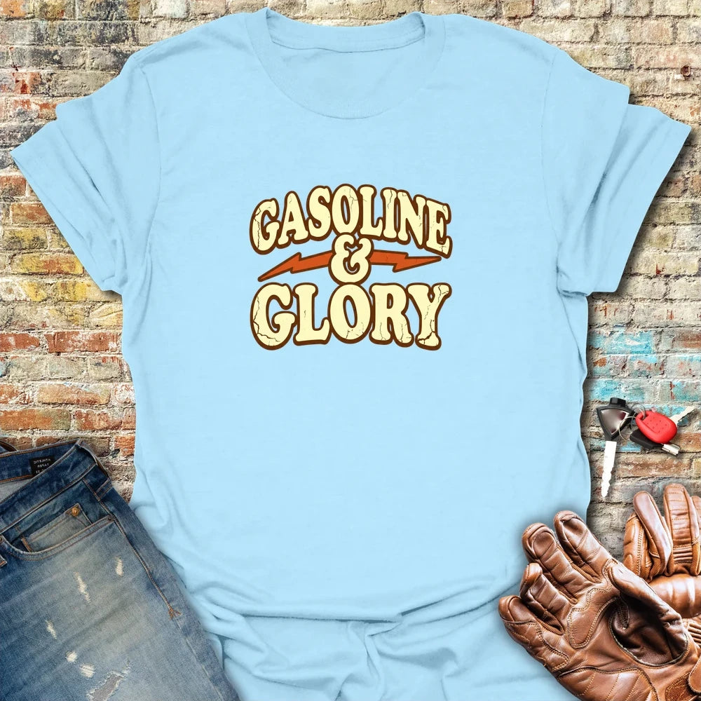 Gasoline Glory - Light Blue