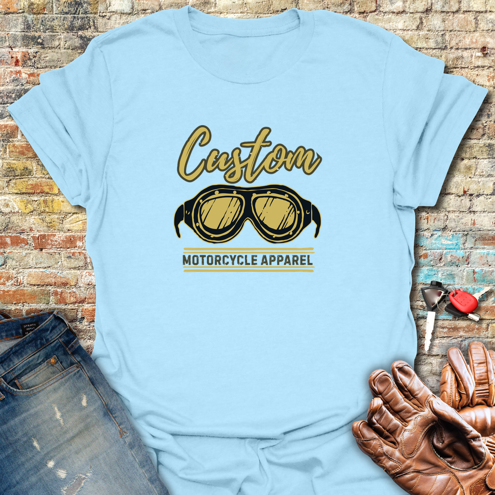 Goggles T-Shirt - Light Blue