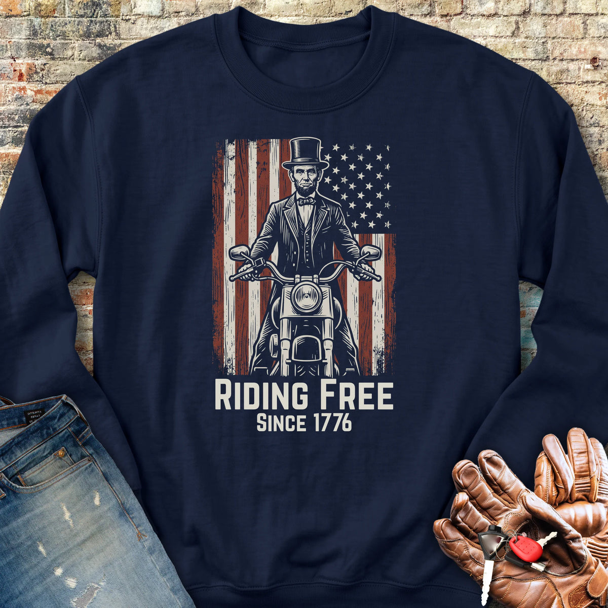 Lincoln 1776 Sweatshirt - Navy
