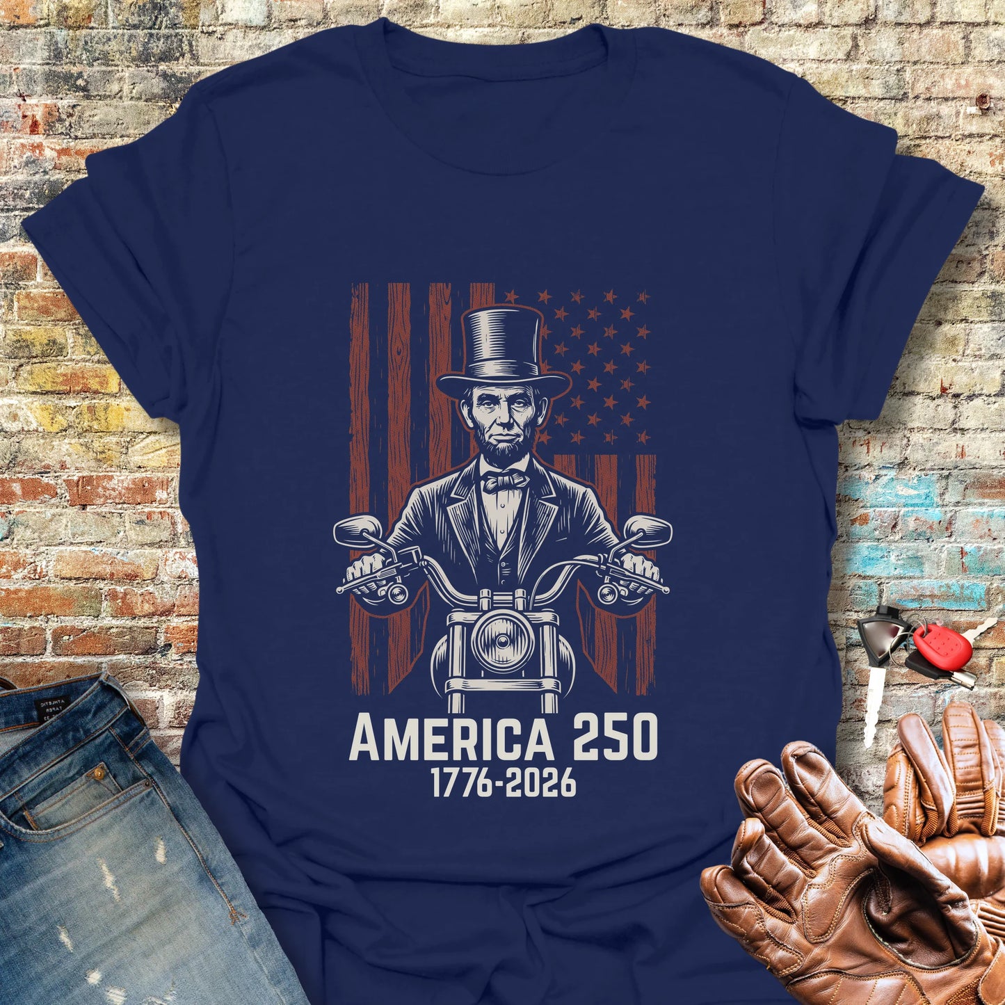 Lincoln 250 T-Shirt - Navy
