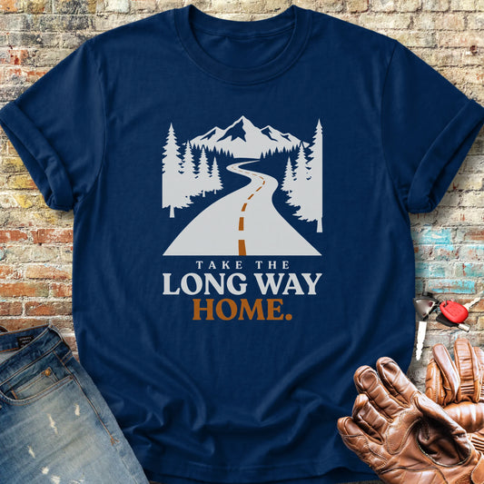 Long Way Home Classic T-Shirt - Navy