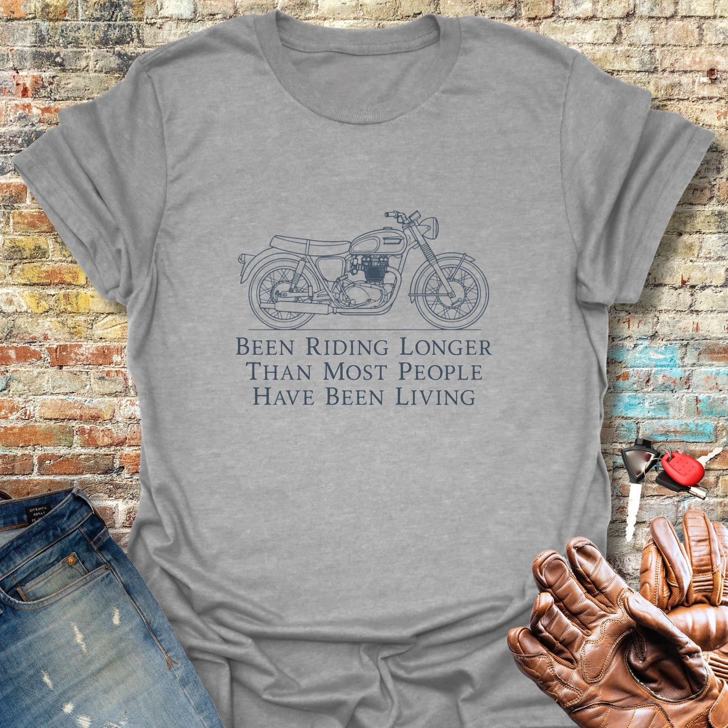 Longer T-Shirt - Sport Grey