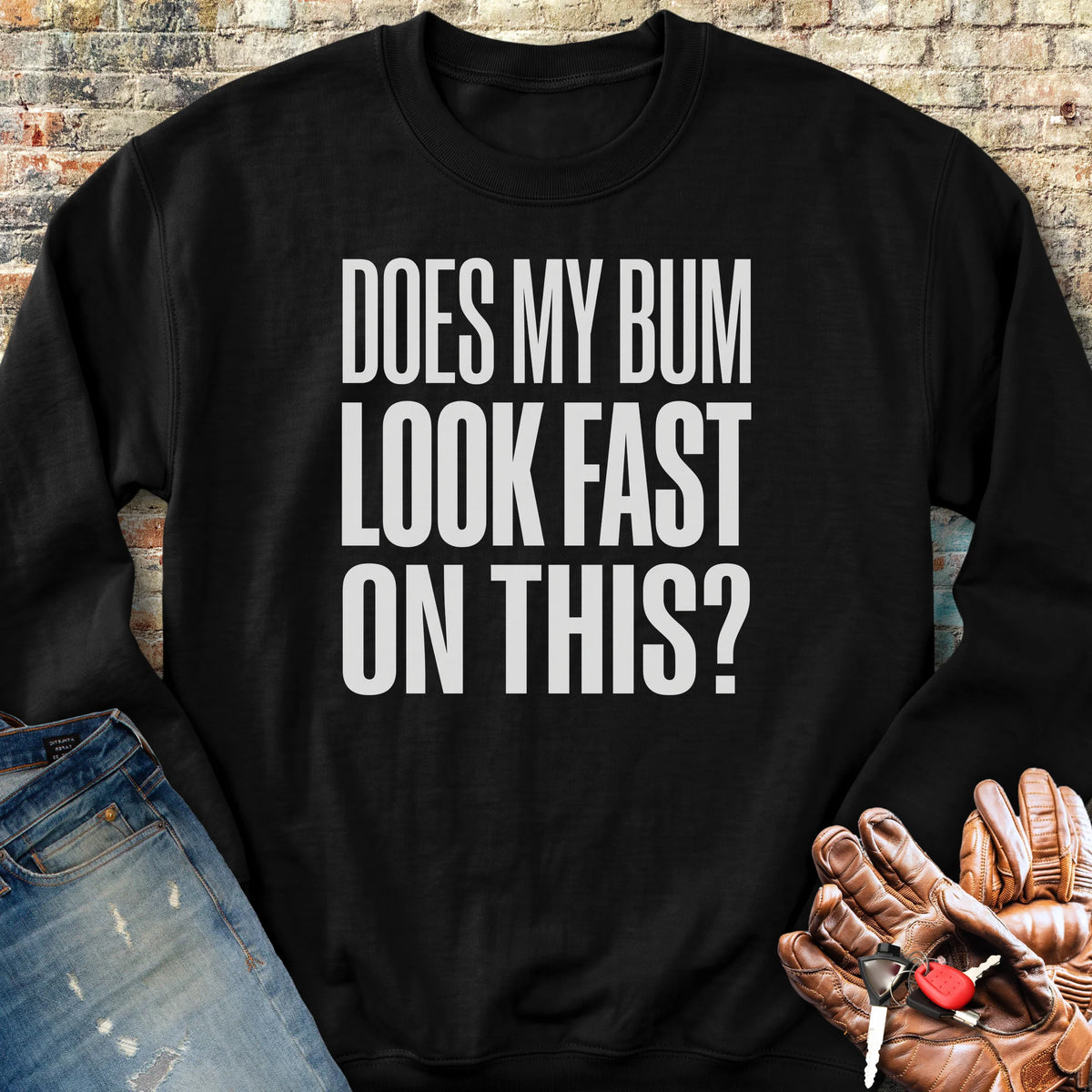 Look Fast Sweatshirt - Black