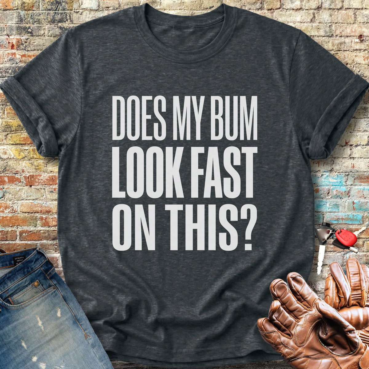 Look Fast Classic T-Shirt - Dark Heather