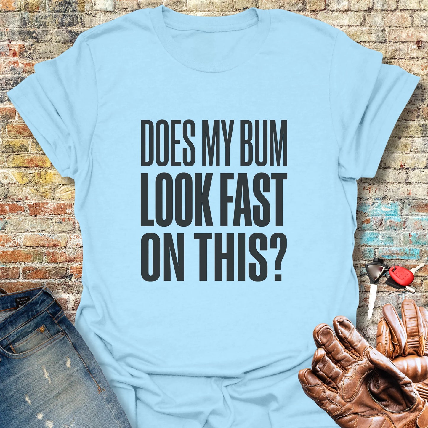 Look Fast T-Shirt - Light Blue