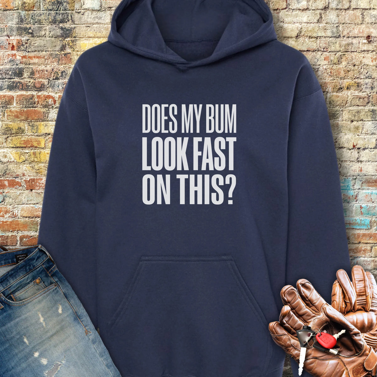 Look Fast Hoodie - Navy
