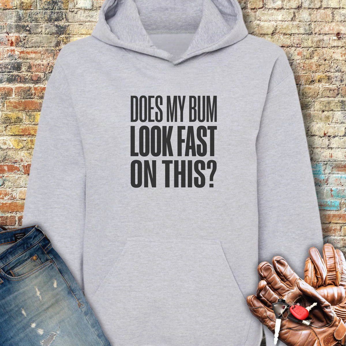 Look Fast Hoodie - Sport Grey