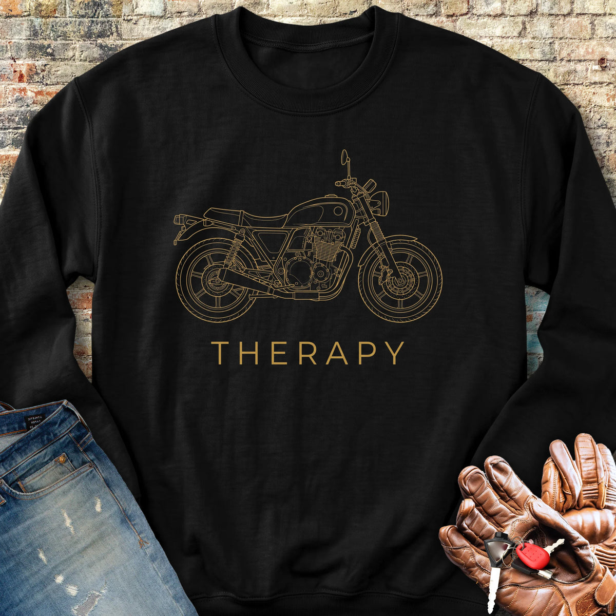 Machine Therapy Sweatshirt - Black