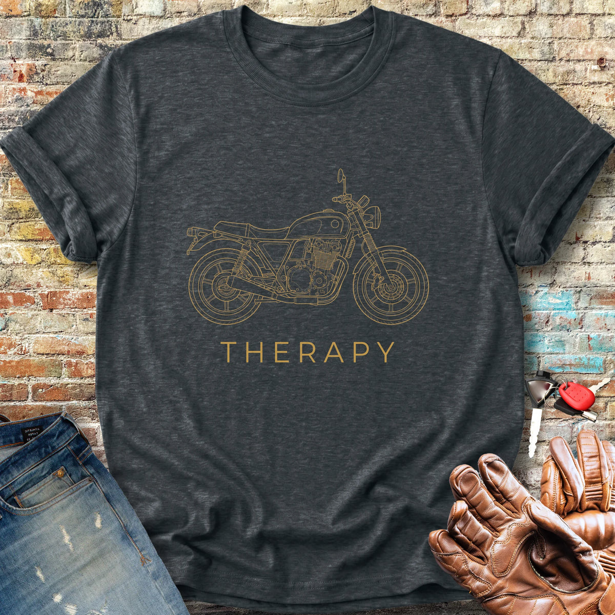Machine Therapy Classic T-Shirt - Dark Heather